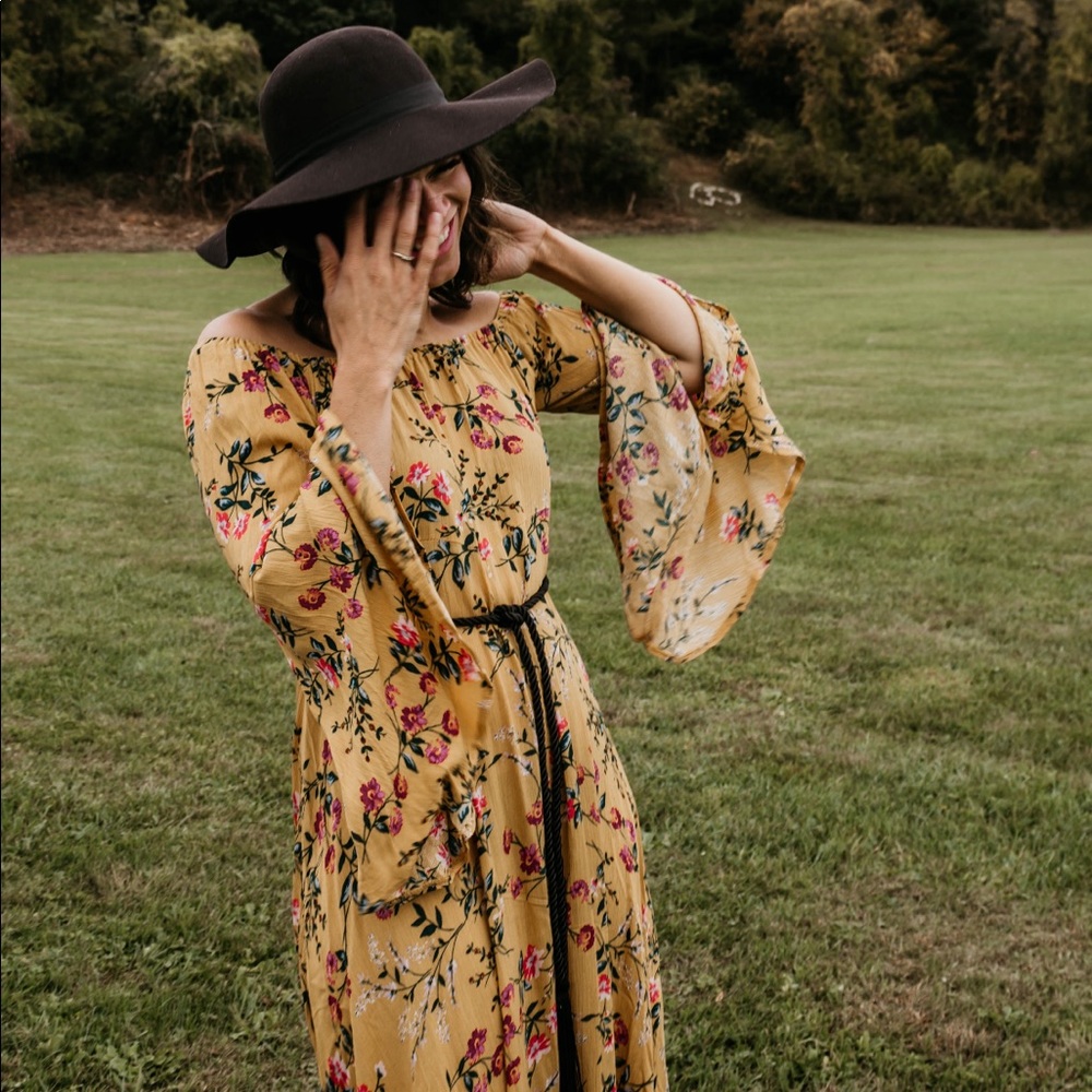 High low maxi dress